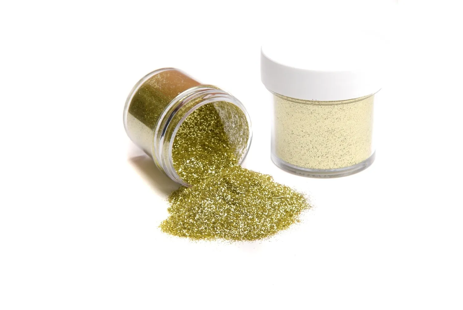 FAB Mama Clown Yellow Gold paillettes 1 oz opaque