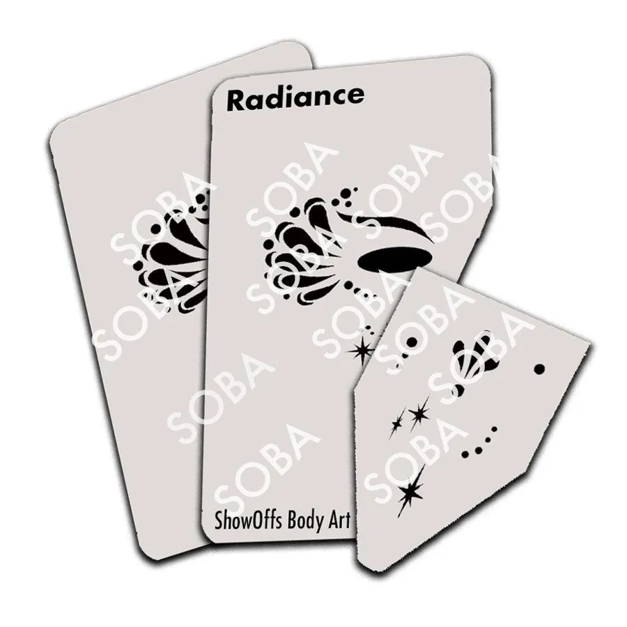 ProAiir StencilEyes Radiance pochoir maquillage éclat fille