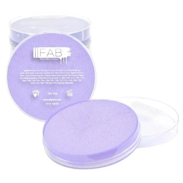 F.A.B. FAB Face Paint Lilac/Pastel Lilac 037 peinture visage 16 g pastel