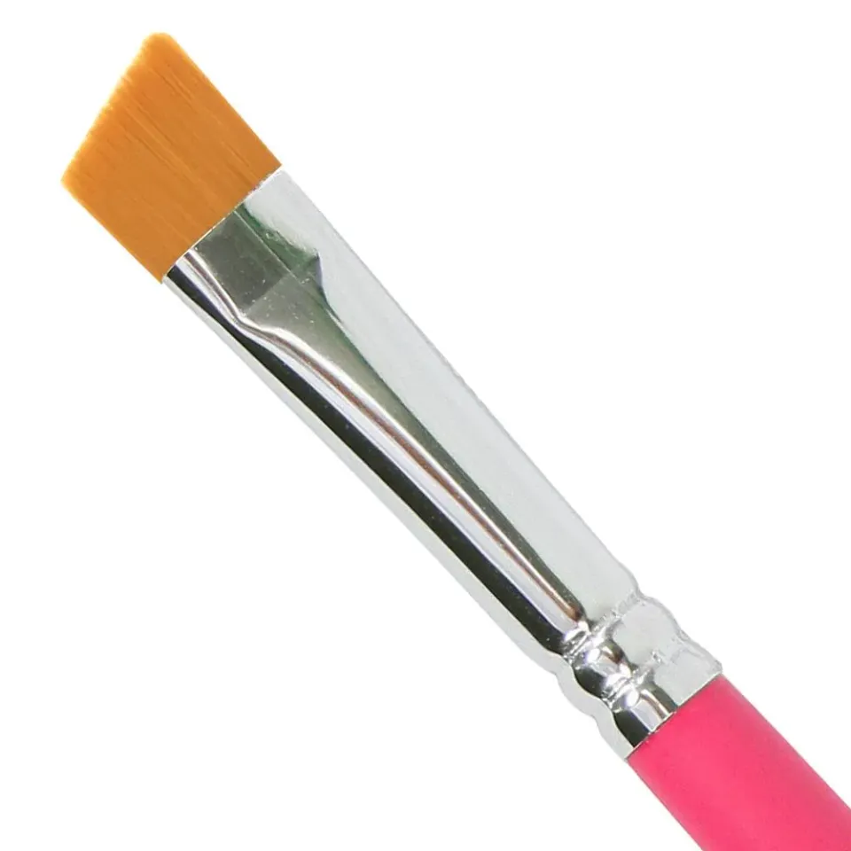 F.A.B. Paint Pal Beautiful Butterfly 3/8in Angle Brush pinceau angle synthétique