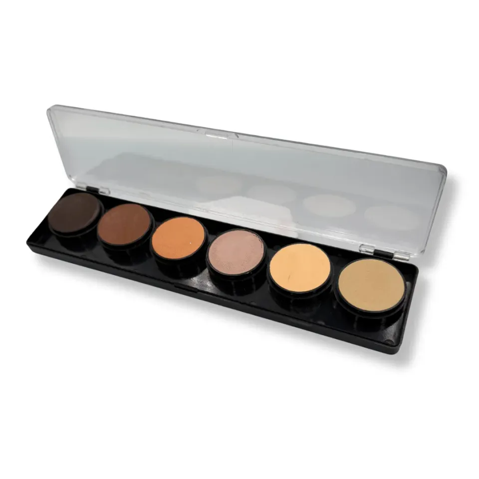 F.A.B. Halloween Face Paint Palette Collection kit peinture visage 3 palettes 18 couleurs