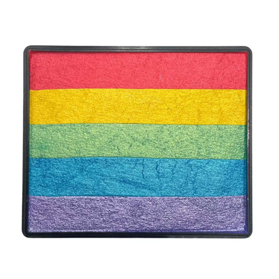 F.A.B. Tie Dye Rainbow Cake maquillage visage 50g nacré