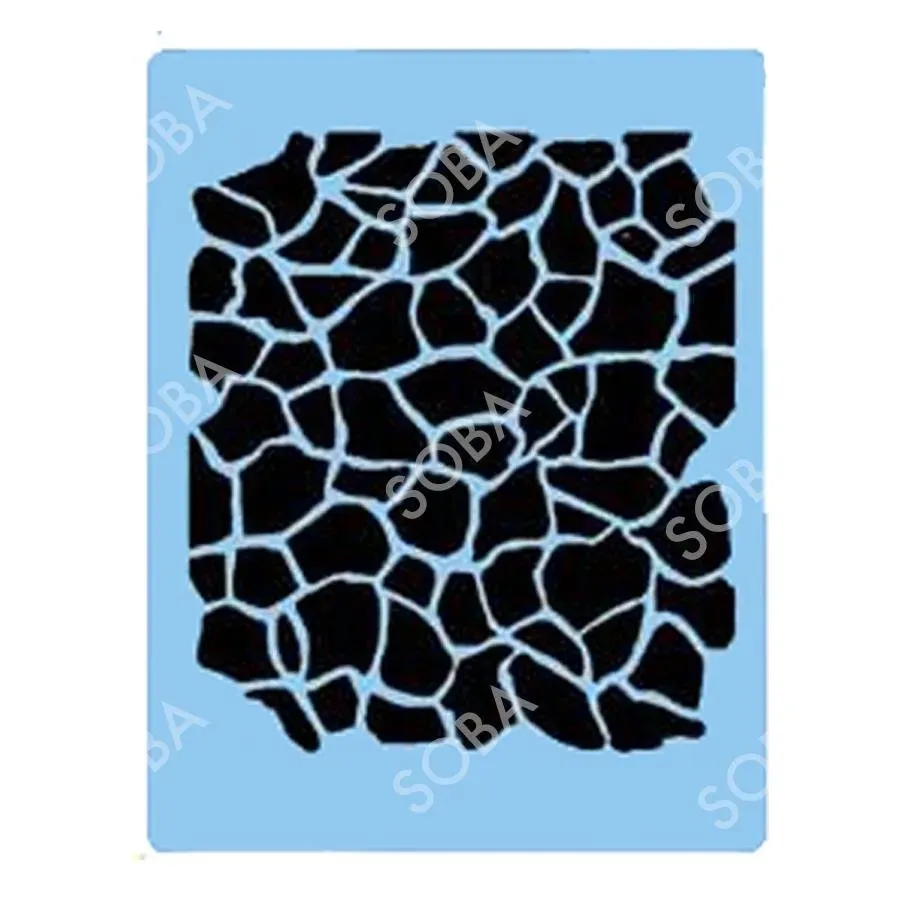 ProAiir StencilEyes QEZ04 pochoir Small taches girafe