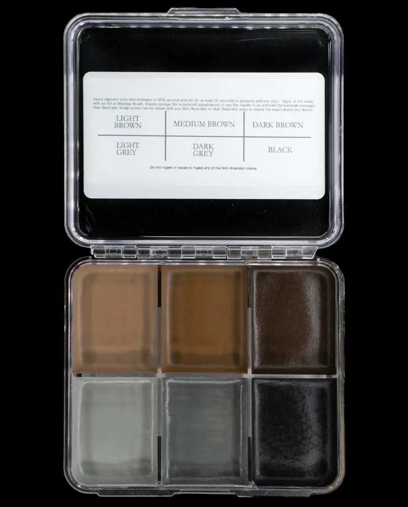 Skin Illustrator Scalp On Set palette cuir chevelu 6 tons