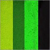 F.A.B. True Leaf Arty Cake 28 g peinture visage – dégradé vert one stroke
