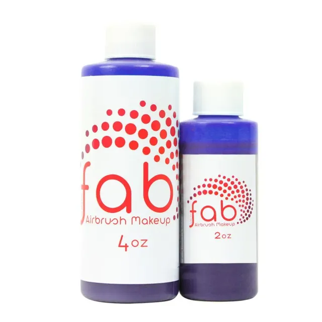 F.A.B. Hybrid Airbrush Makeup Purple Haze maquillage aérographe 2 oz violet