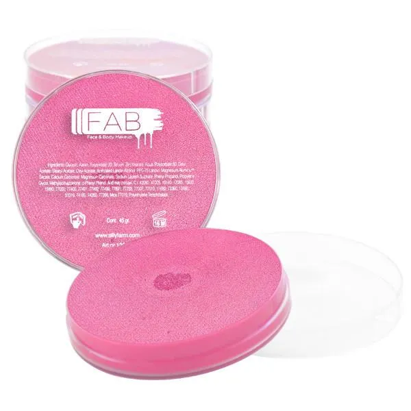 F.A.B. 305 Cotton Candy Shimmer peinture visage rose 16g