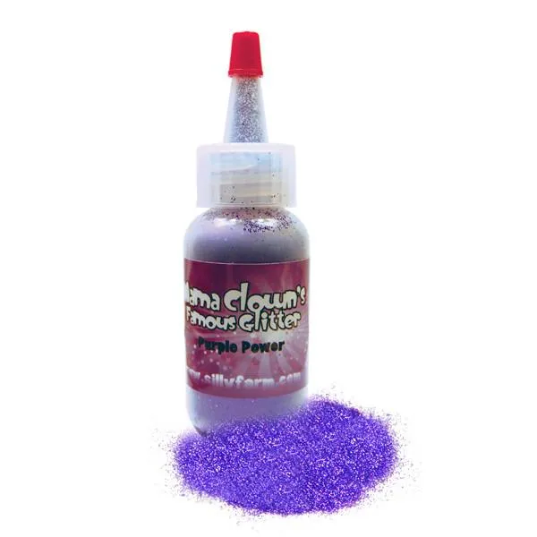 Mama Clown Purple Power paillettes visage violet opaque 1oz