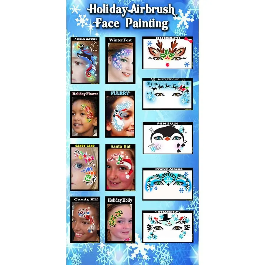 ProAiir StencilEyes Holiday Banner bannière vinyle Noël