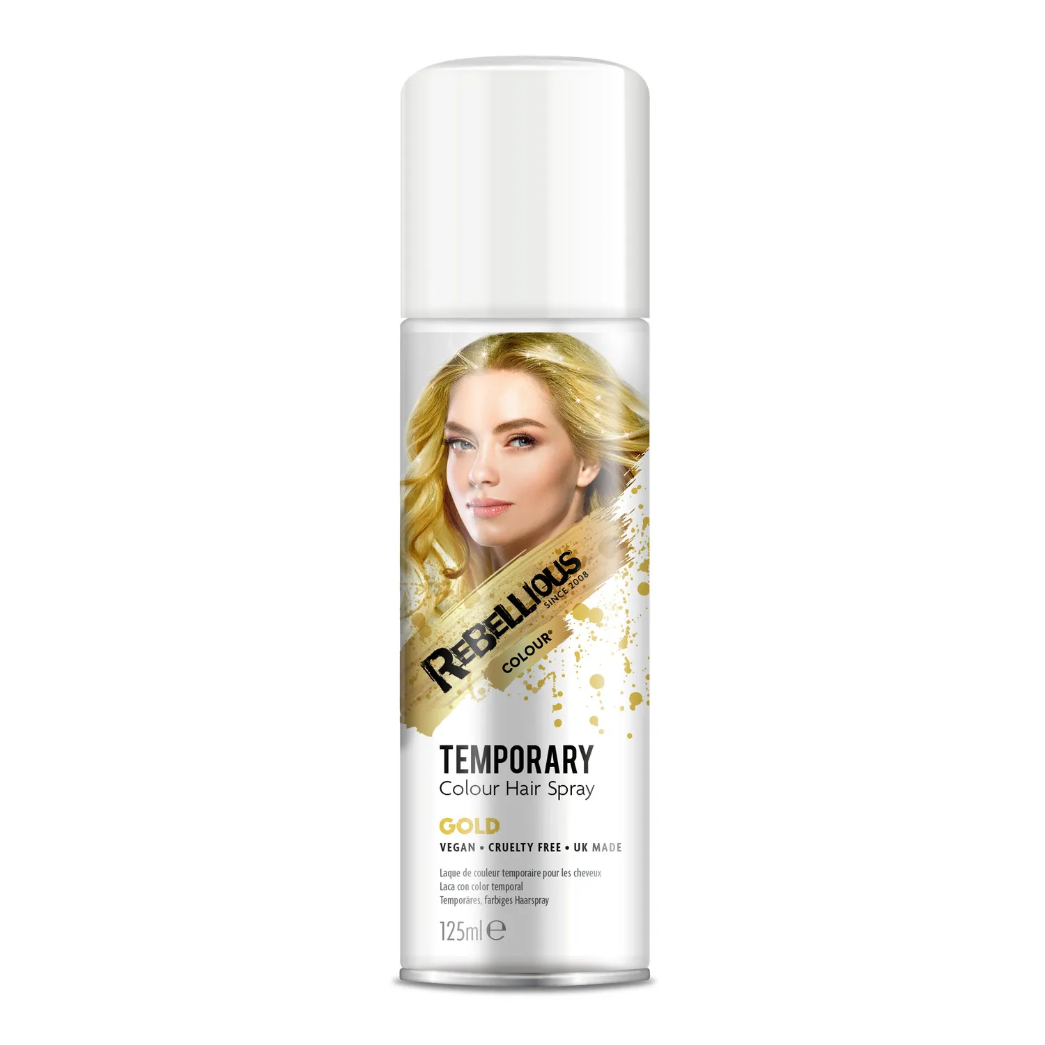 Rebellious Colour spray couleur cheveux temporaire coloré