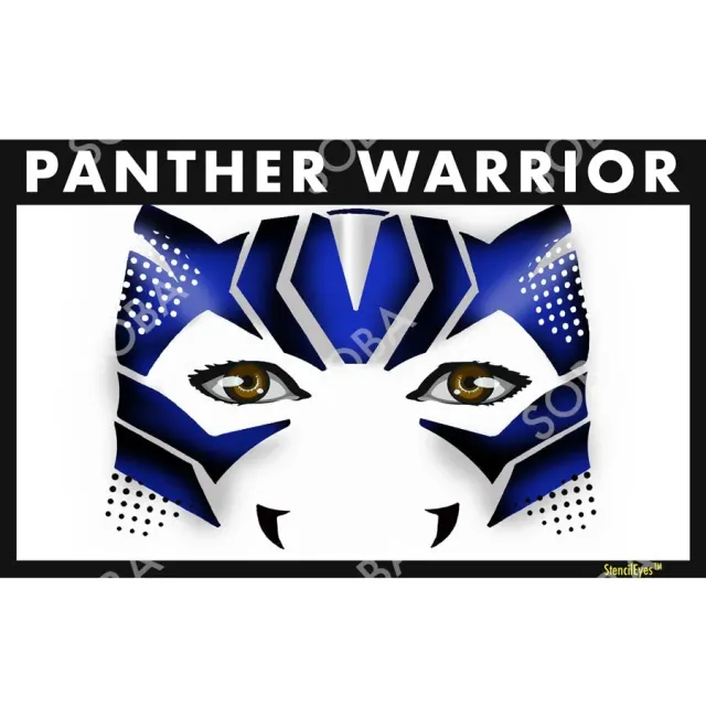 ProAiir StencilEyes Panther Warrior pochoir panthère
