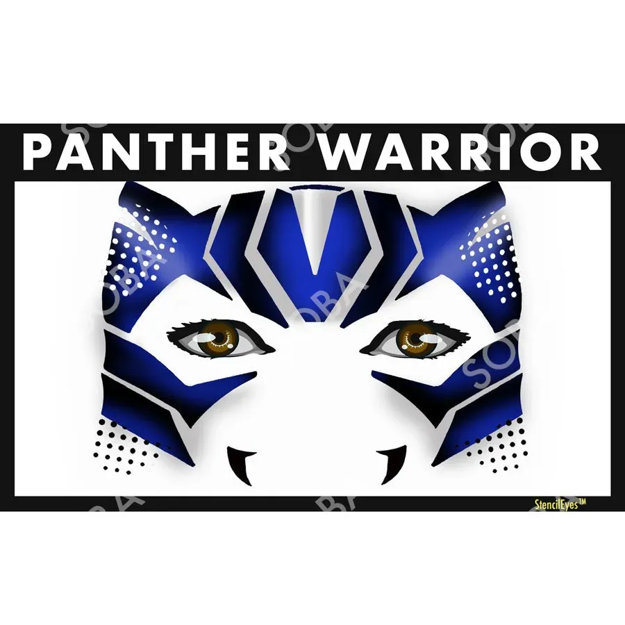 ProAiir StencilEyes Panther Warrior pochoir panthère