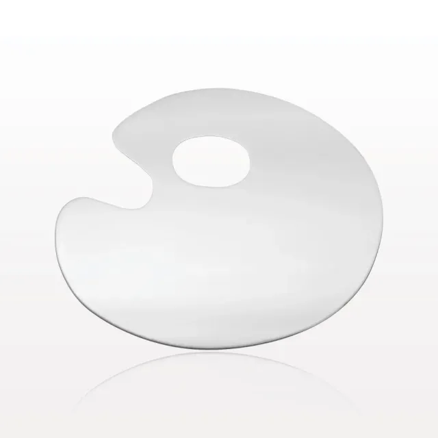 F.A.B. Mixing Palette with Mirror Finish palette mélange inox maquillage