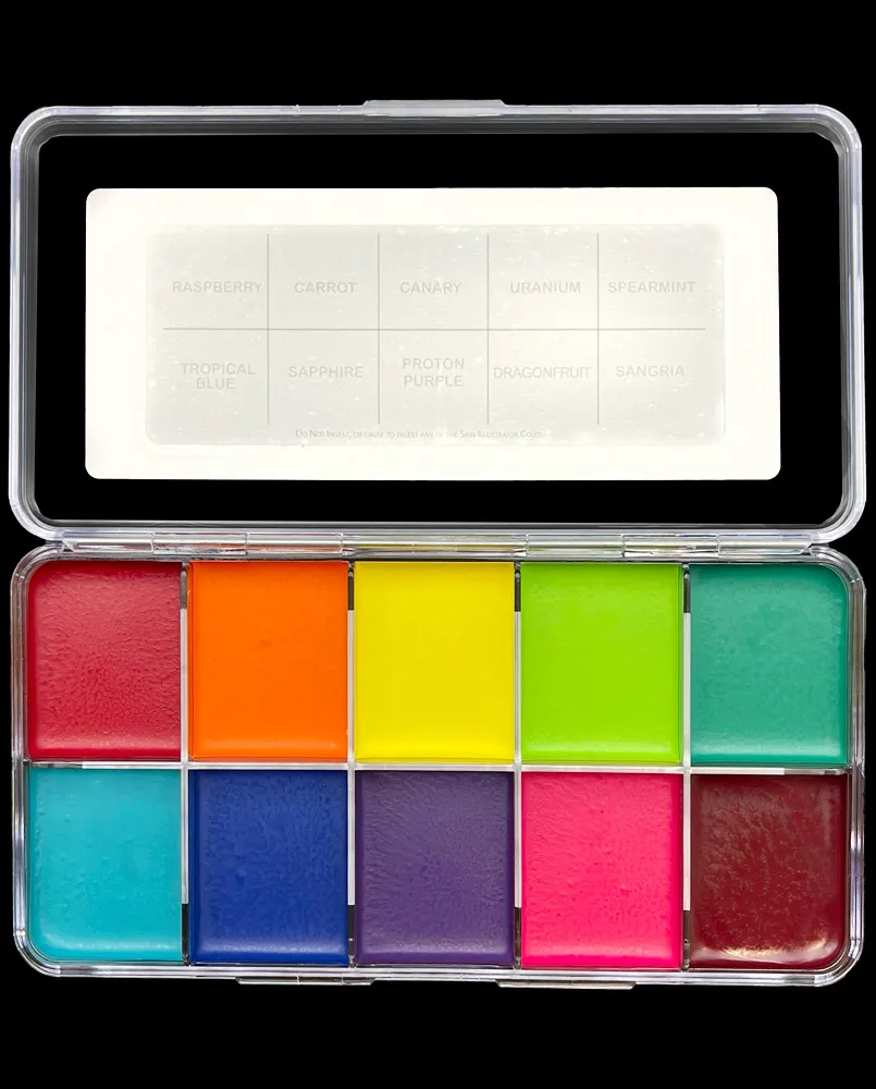 Skin Illustrator Prism palette maquillage 10 couleurs vives intenses