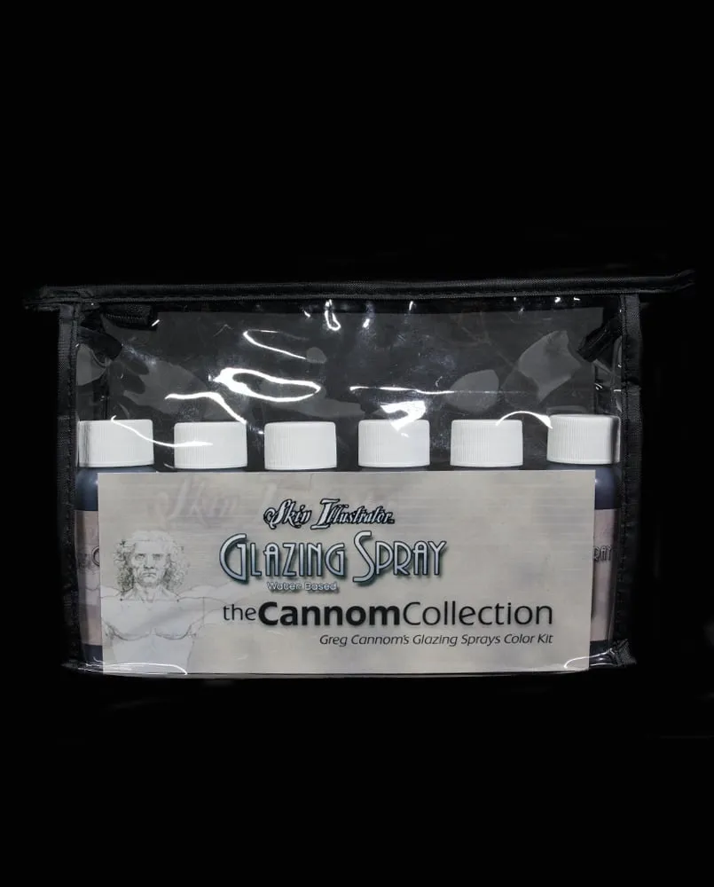 Skin Illustrator The Cannom Collection Glazing Sprays Color Kit 6 couleurs