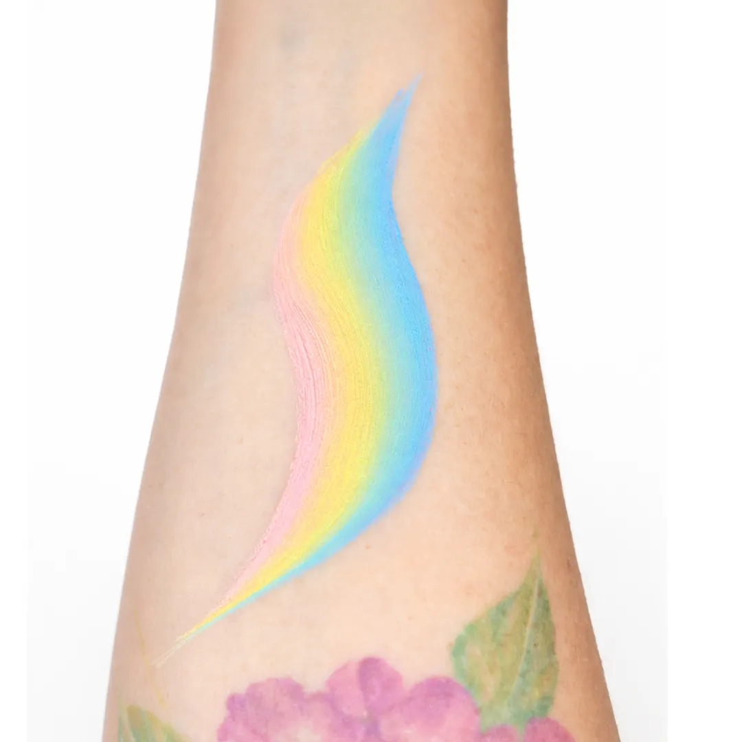 F.A.B. Pretty Pastel Rainbow Arty Cake peinture one stroke 28 g