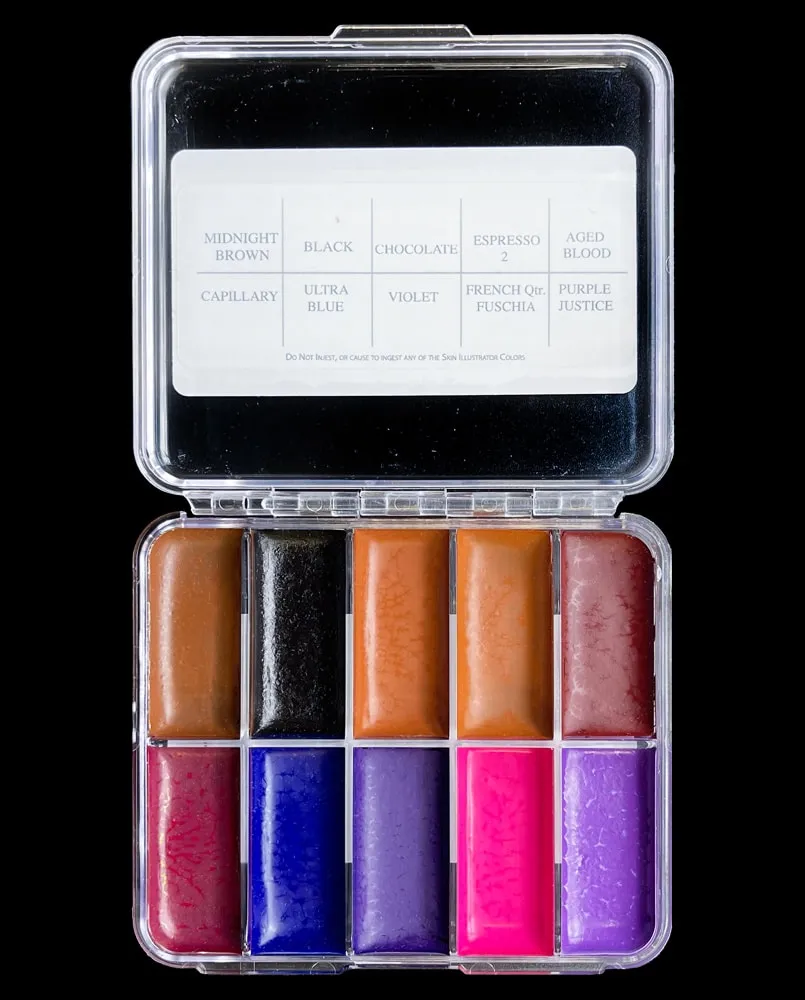 Skin Illustrator 1853 On Set palette alcool compacte