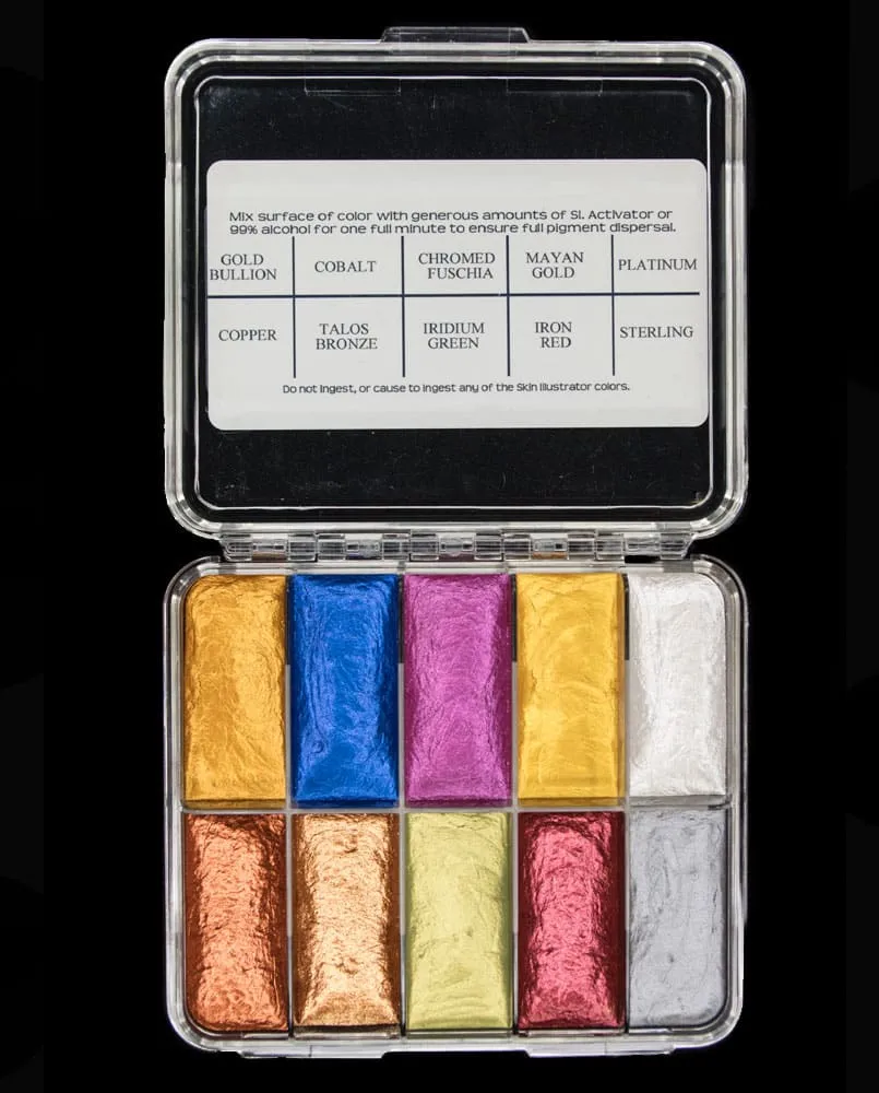 Skin Illustrator Alchemy On Set Palette maquillage métallique