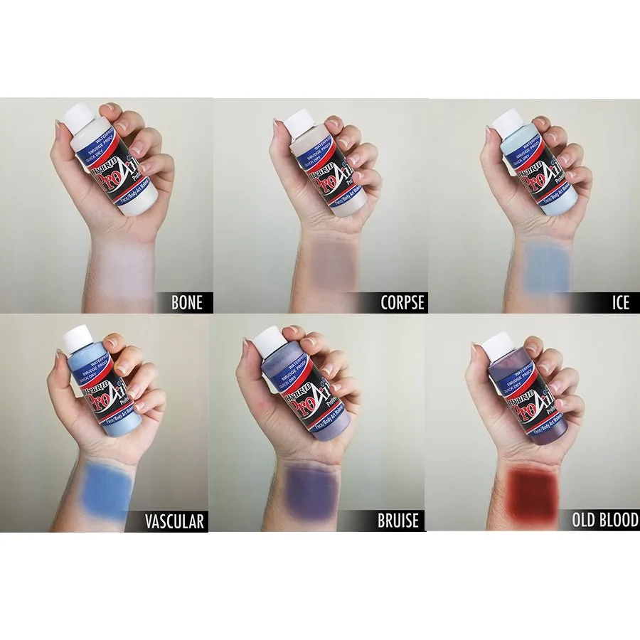 ProAiir Hybrid Zombie 3 kit maquillage Halloween 30 ml