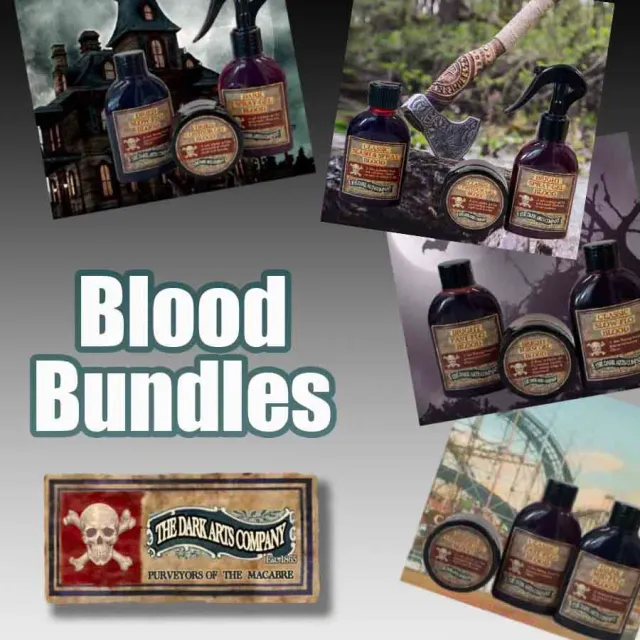 Bluebird Blood Bundles lot 3 faux sangs effets horreur