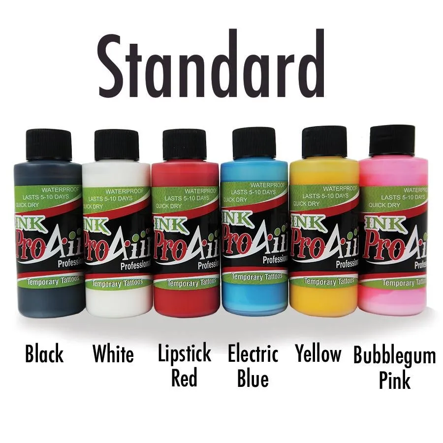 ProAiir Ink Standard Colors encre tatouage 6x30 ml