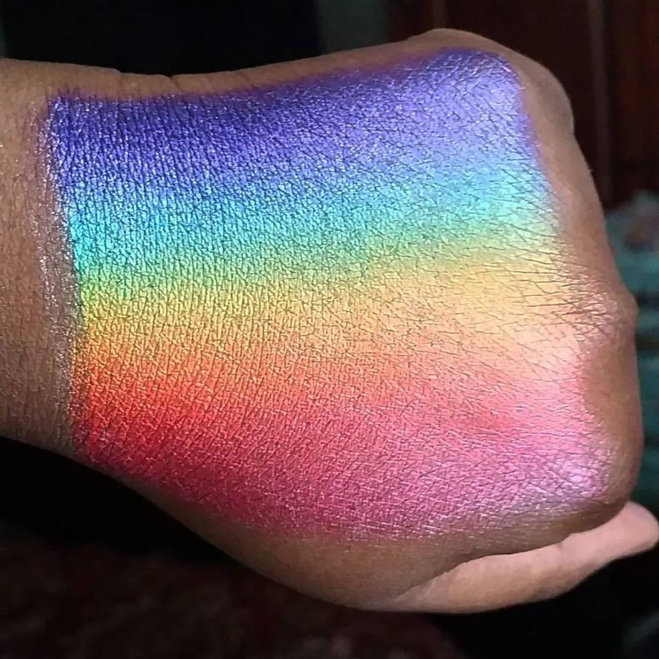 F.A.B. Glitter Rainbow Cake 50 g peinture visage arc-en-ciel pailletée