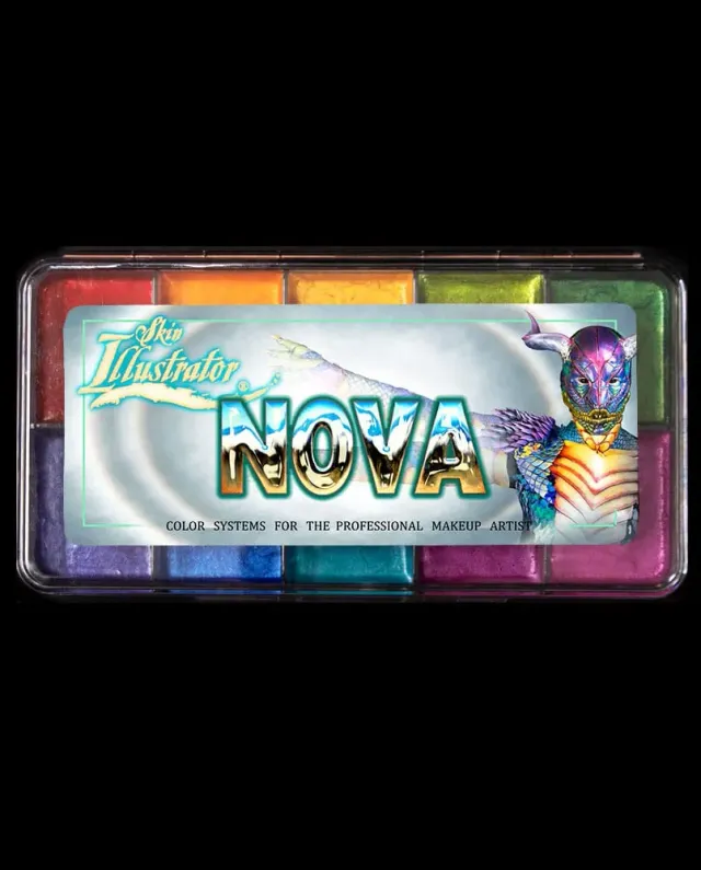 Skin Illustrator Nova Palette maquillage métallique waterproof