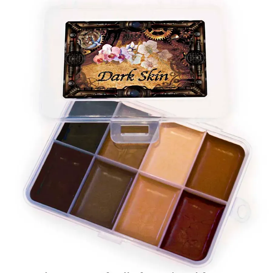 Bluebird Dark Skin Palette palette encres 32g peau foncée