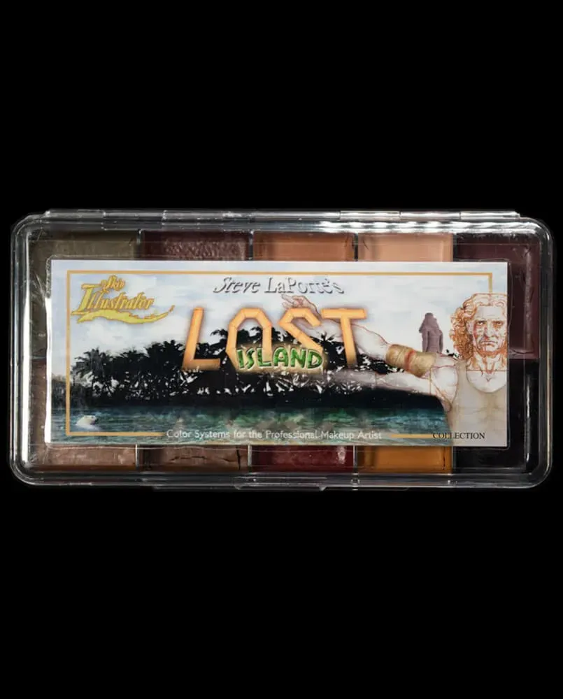 Skin Illustrator Lost Island Palette palette maquillage 10 couleurs pigmentées