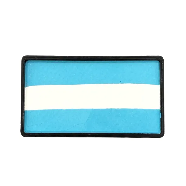 F.A.B. Arty Cake Argentina Flag maquillage visage 28 g bleu blanc