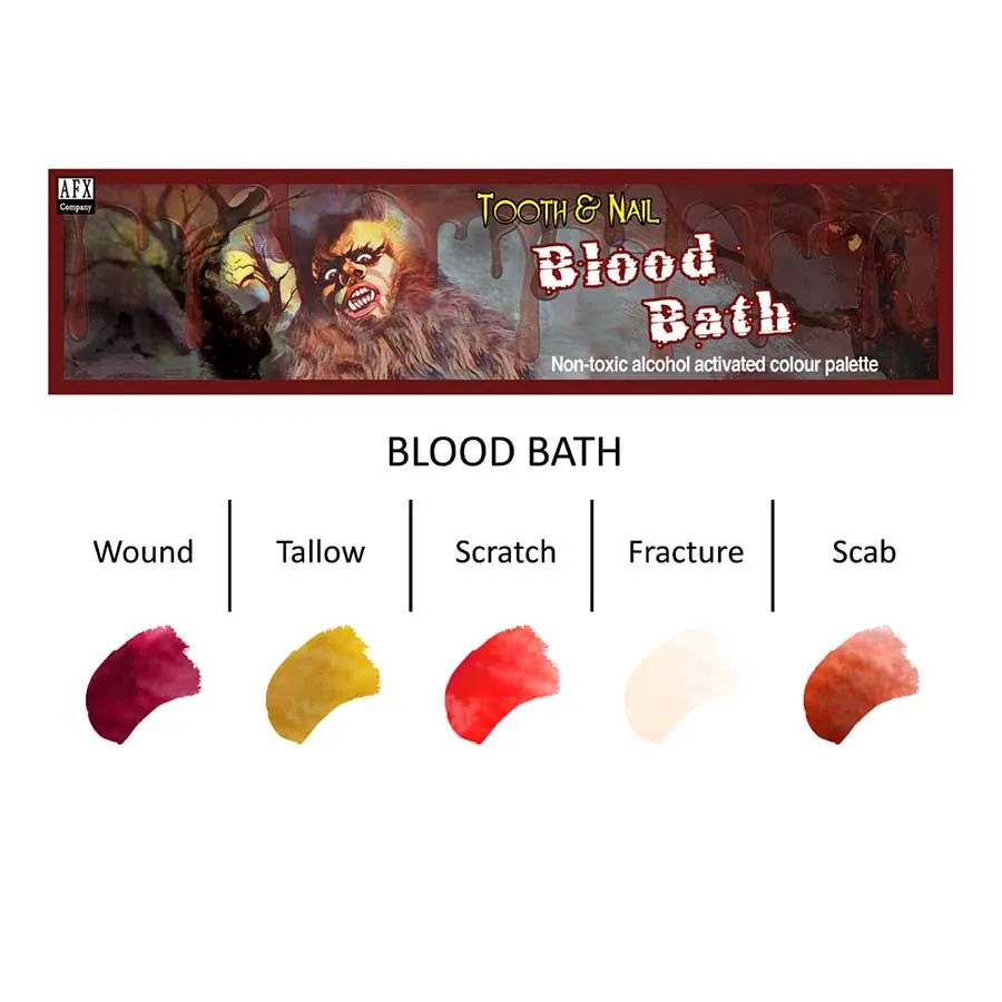BLUEBIRD Blood Bath palette effets spéciaux 3g sang