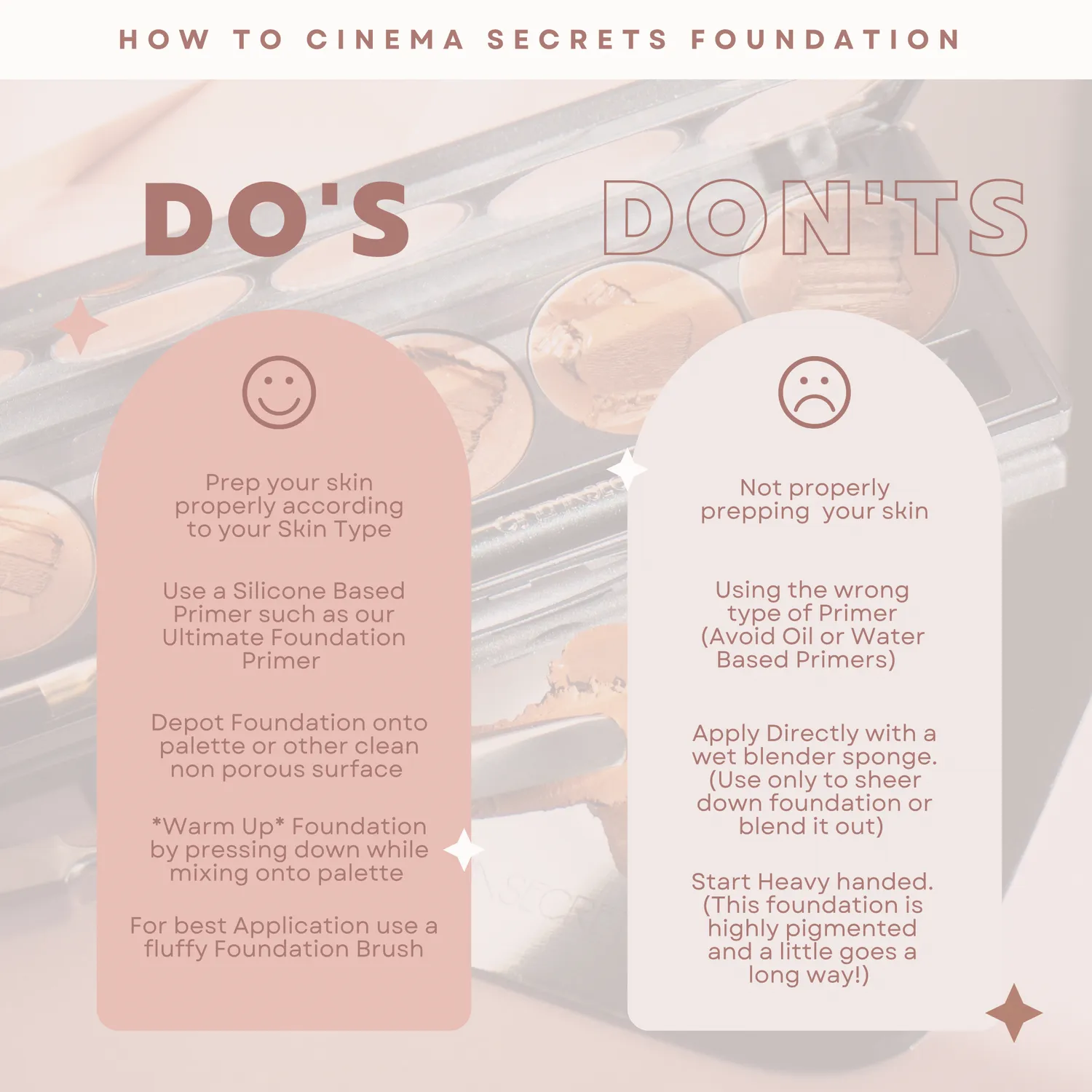 Cinema Secrets Ultimate Foundation fond de teint creme 509-62S beige