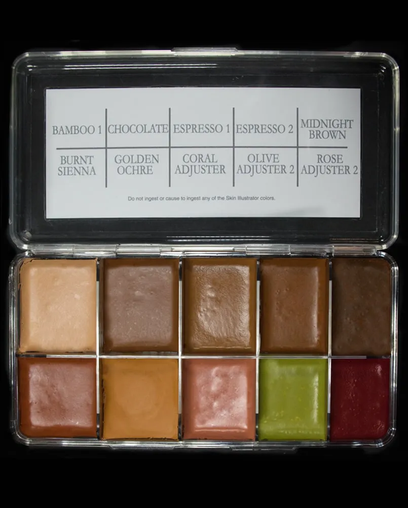 Skin Illustrator Apocalypto palette alcool tons terre