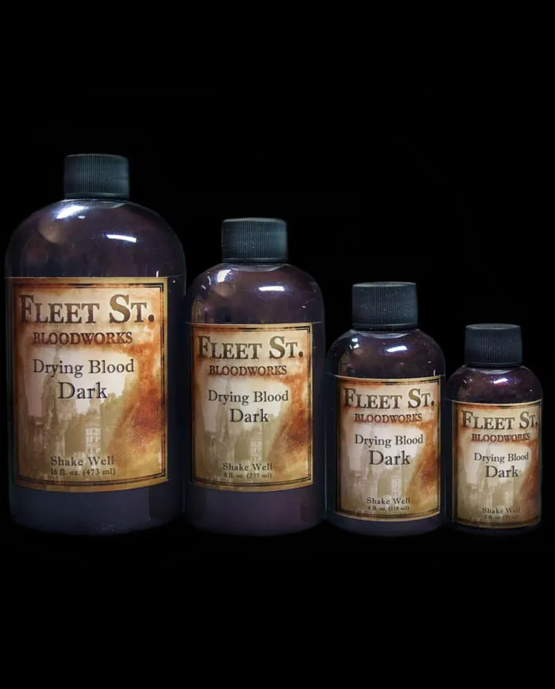 Fleet Street Bloodworks Drying Blood faux sang séchant naturel