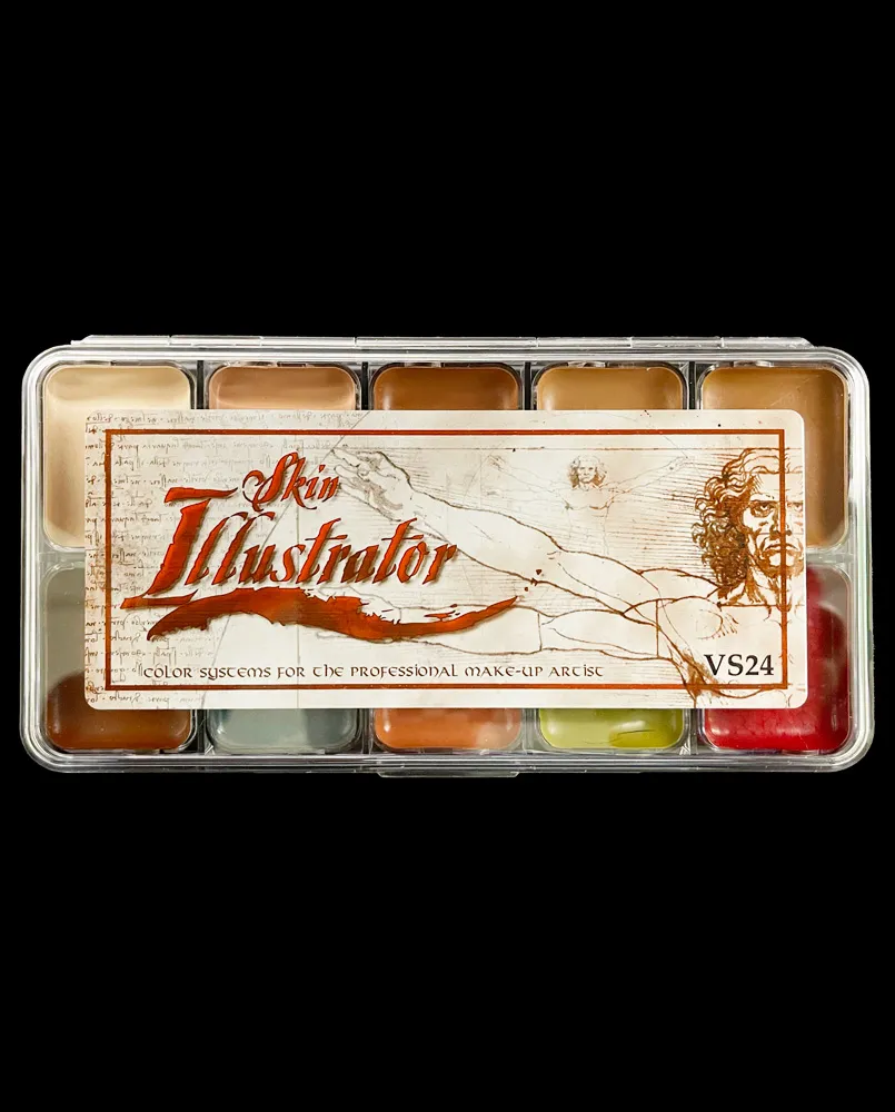 Skin Illustrator Flesh Tone Replaceable Cell palette teints chair