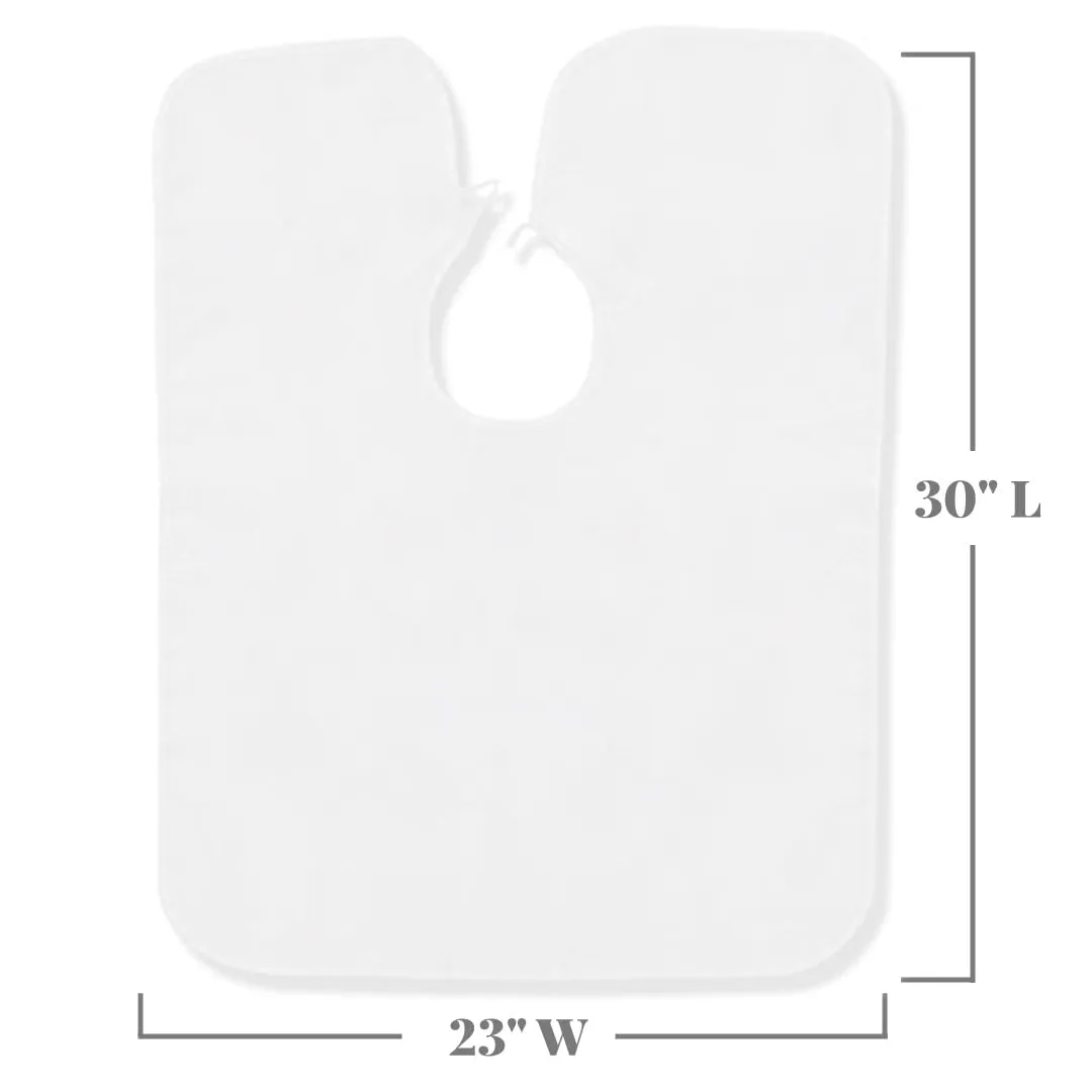 Cinema Secrets Pro Cosmetics Cape Maquillage Blanche 58x76 Imperméable