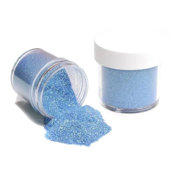 F.A.B. Mama Clown Ice Blue paillettes 1 oz pot iridescent