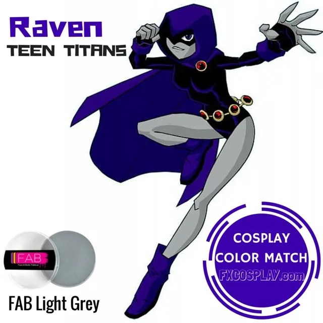 F.A.B. Face Paint Light Grey 071 fard gris 45 g