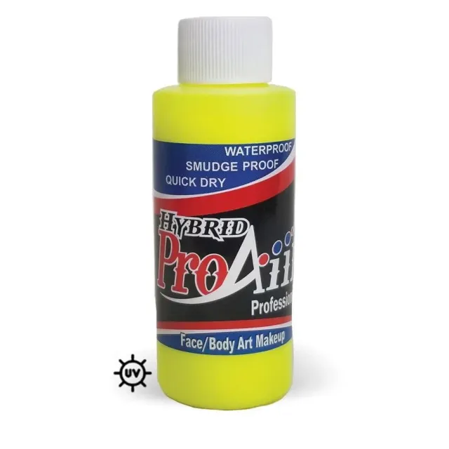 ProAiir Fluorescent Yellow maquillage hybride 60 ml jaune UV