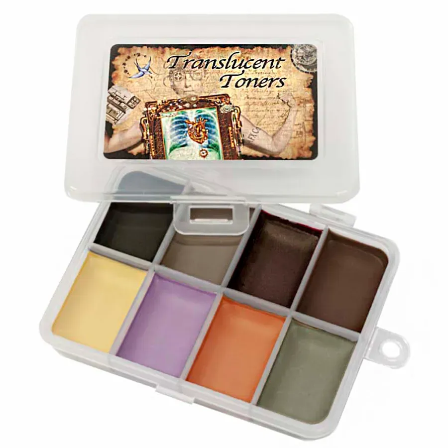 The Dark Arts Company Bluebird Translucent Toners Palette palette correctrice 32 g