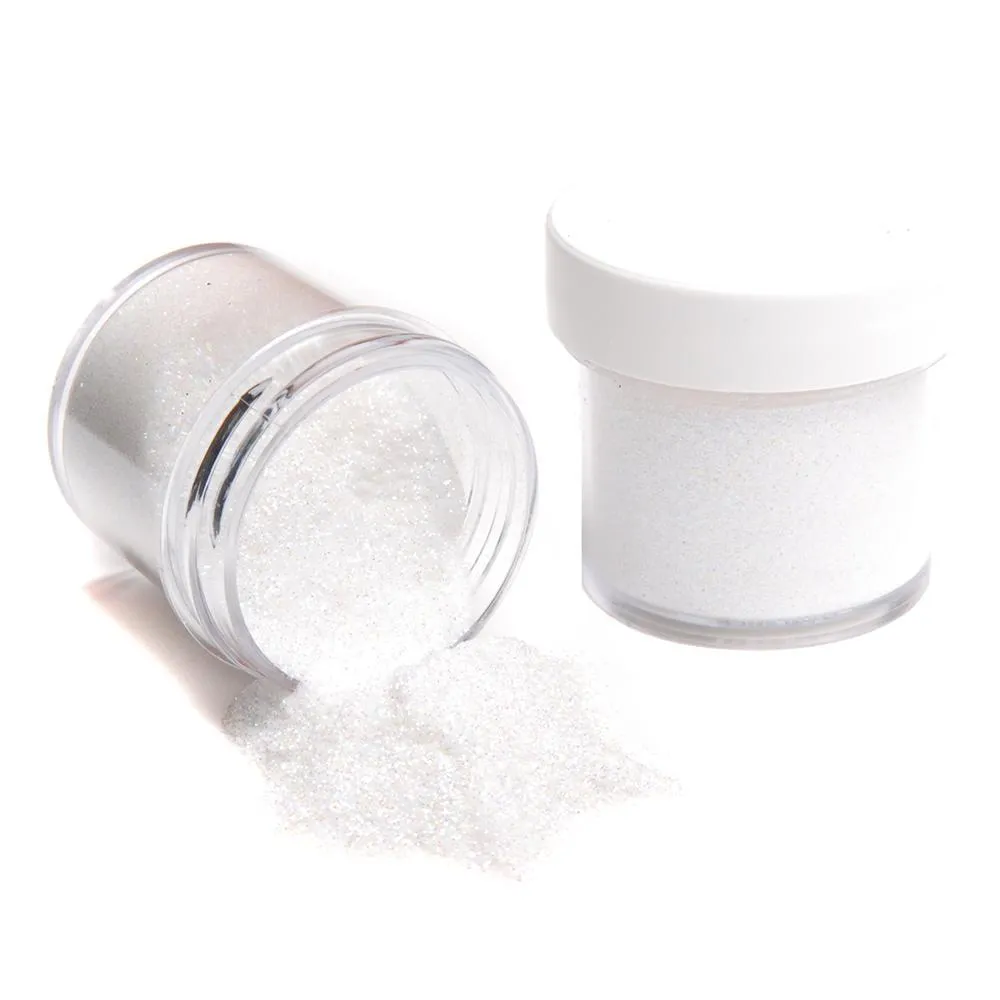 F.A.B. Mama Clown Glitter White Glitter Dust paillettes 1 oz irisées