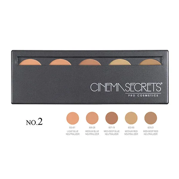 Cinema Secrets Ultimate Corrector No.2 palette correcteurs 5-en-1