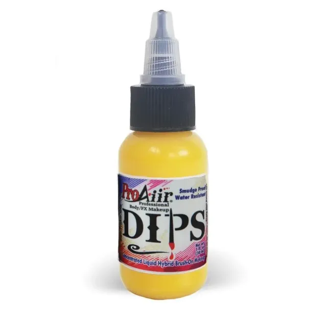 ProAiir DIPS peinture visage jaune 30 ml lumineuse