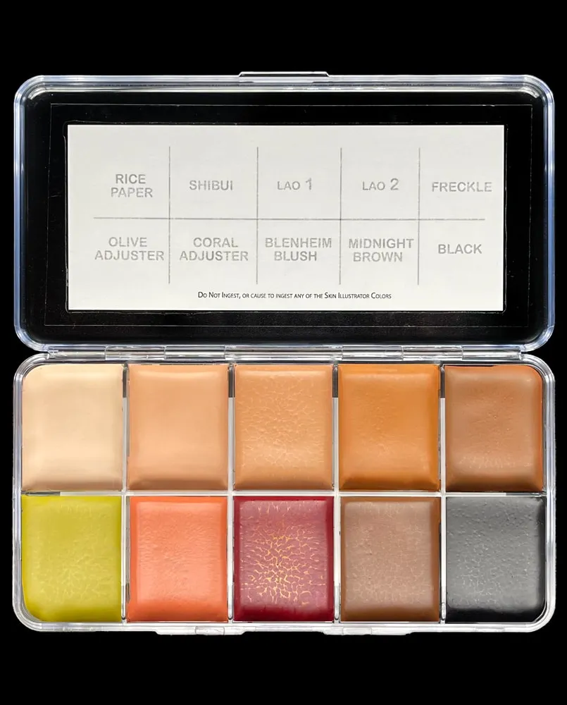 Skin Illustrator Sengoku Rebecca Lee palette fard alcool 10 tons