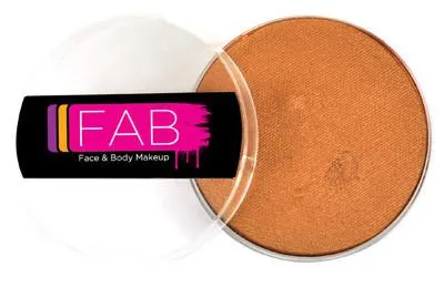 F.A.B. Face Paint Metallic Bronze 061 peinture visage bronze métallique 16 g