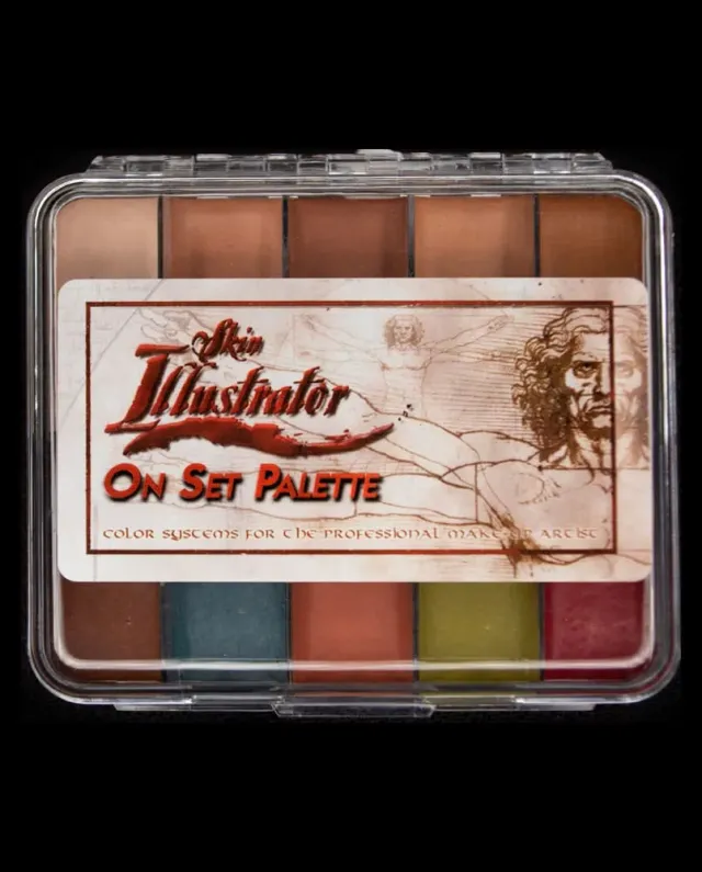 Skin Illustrator Flesh Tone On Set palette fard 10 couleurs