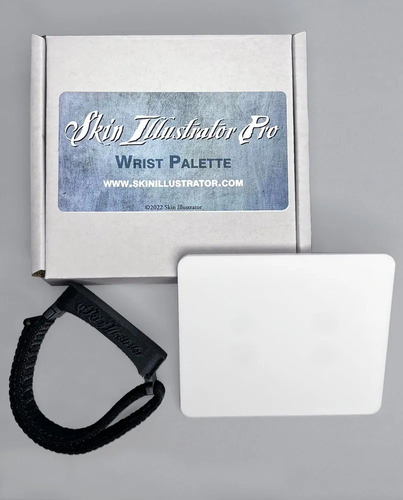 Skin Illustrator Wrist Palette palette de poignet magnétique ajustable