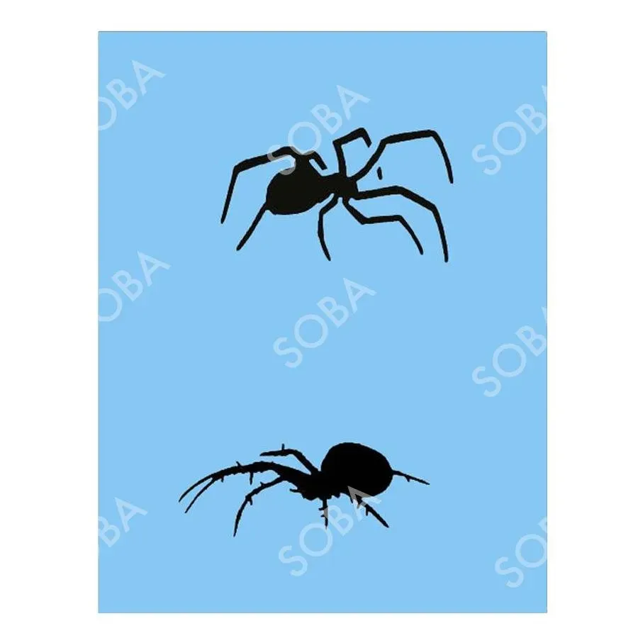 ProAiir StencilEyes QEZ82 araignées pochoir Halloween