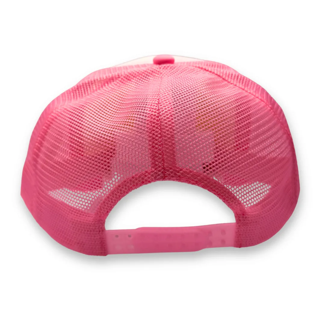 SillyFarm Pink Trucker casquette snapback rose