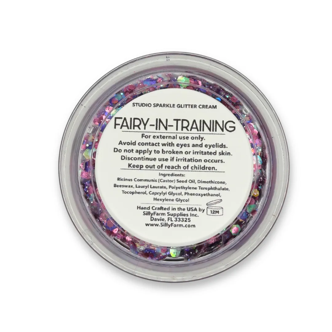 F.A.B. Studio Sparkle Fairy-in-Training crème pailletée 25 g rose